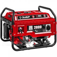 Бензогенератор Зубр СБ-2800Е 2.8 кВт с электростартером в Ростове-на-Дону