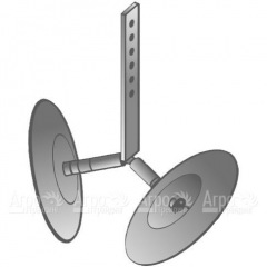Окучник дисковый без сцепки для культиваторов Целина 500, 404, 406 в Ростове-на-Дону