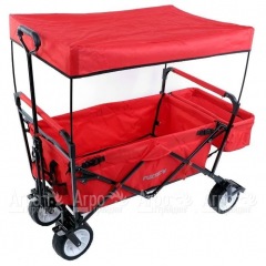 Тележка ручная Fuxtec СТ-350R с навесом красная в Ростове-на-Дону