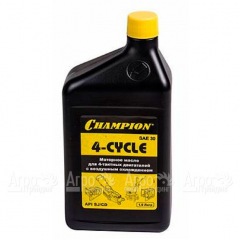 Масло минеральное Champion SAE 30 1 л для 4-тактных двигателей в Ростове-на-Дону