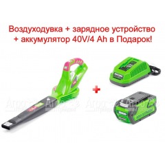 Воздуходувка аккумуляторная Monferme 24157M2 в Ростове-на-Дону