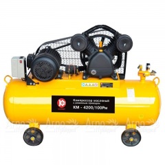 Компрессор масляный Калибр Мастер КМ-4200/100РМ в Ростове-на-Дону
