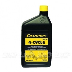 Масло минеральное Champion SAE30 1 л для 4-х тактных двигателей в Ростове-на-Дону