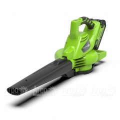Воздуходувка аккумуляторная GreenWorks G-Max GD40BV 40V 280 км/ч (без батареи и зарядного устройства) в Ростове-на-Дону