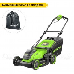 Газонокосилка аккумуляторная GreenWorks GD40LM411 4 Ач в Ростове-на-Дону