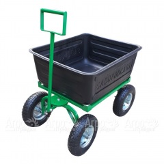 Тележка Sadovodcart Садовод четырехколесная с пластиковым баком в Ростове-на-Дону