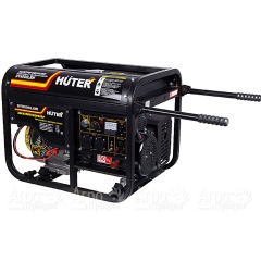 Бензогенератор Huter DY6500LXW 5 кВт с функцией сварки и колесами в Ростове-на-Дону