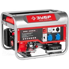 Бензогенератор Зубр ЗЭСБ-3500-ЭМ2 3.5 кВт с электростартером в Ростове-на-Дону