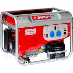 Бензогенератор Зубр ЗЭСБ-4000-Э 4 кВт с электростартером в Ростове-на-Дону