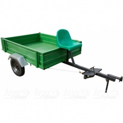 Тележка прицепная ТПМ-350 зеленая для мотоблоков RedVerg в Ростове-на-Дону