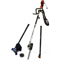 Электрокоса + высоторез Ikra Mogatec EAS 1035C + цепная пила 20 см в Ростове-на-Дону