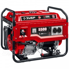 Бензогенератор Зубр СБ-5500Е 5.5 кВт с электростартером в Ростове-на-Дону