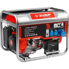 Бензогенератор Зубр ЗЭСБ-6200-Э 6.2 кВт с электростартером в Ростове-на-Дону