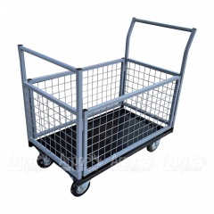 Тележка Sadovodcart платформенная с бортами в Ростове-на-Дону