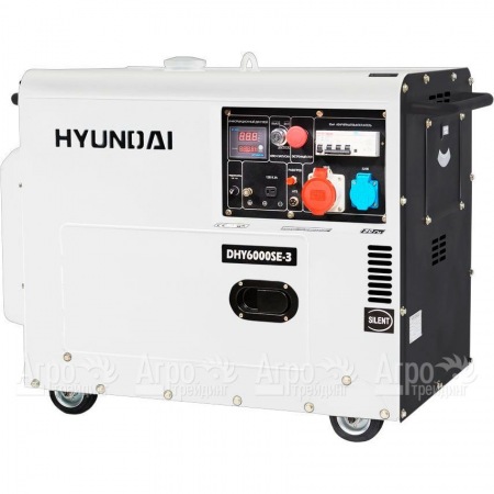 Дизельгенератор Hyundai DHY 6000SE-3 5 кВт в Ростове-на-Дону