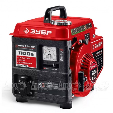 Бензогенератор инверторный Зубр СБИ-1100 1 кВт в Ростове-на-Дону