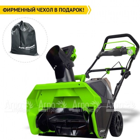 Снегоуборщик аккумуляторный GreenWorks GD40SB в Ростове-на-Дону