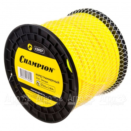 Корд триммерный Champion Star 3.0мм, 164м (звезда)+нож  в Ростове-на-Дону