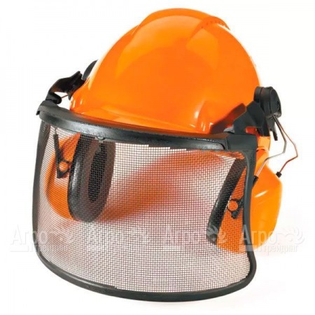 Шлем защитный в комплекте с наушниками и забралом SE3782 в Ростове-на-Дону