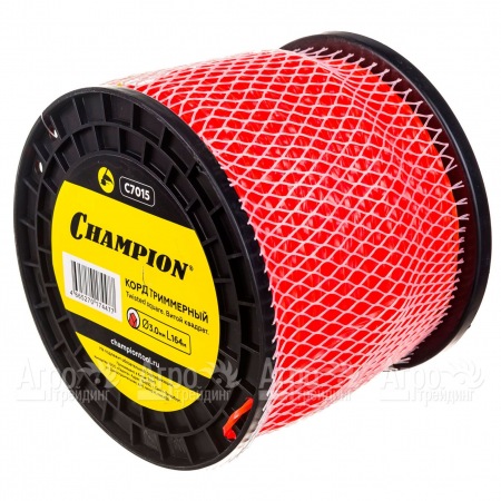 Корд триммерный Champion Twisted Square 3.0мм, 164м (витой квадрат)+нож  в Ростове-на-Дону