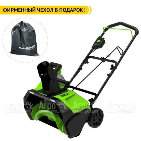 Снегоуборщик аккумуляторный GreenWorks GD60PST 5 Ач в Ростове-на-Дону