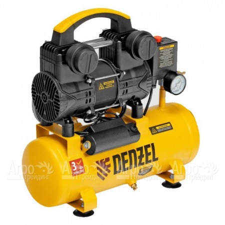 Компрессор поршневой безмасляный Denzel DLP-950/10 в Ростове-на-Дону