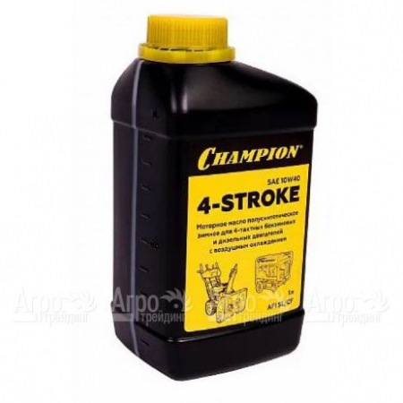 Масло полусинтетическое зимнее Champion SAE 10W40 API SL/CF 0.6 л для 4-тактных двигателей  в Ростове-на-Дону