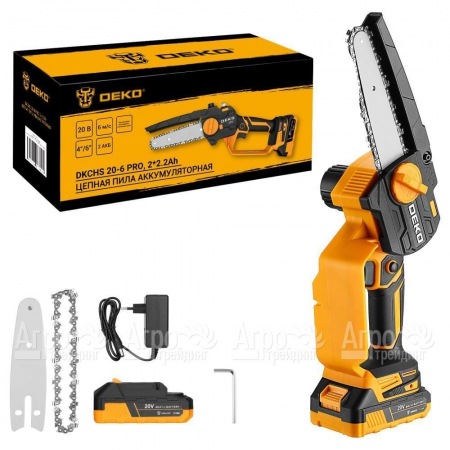 Аккумуляторная пила DEKO DKCHS 20-6 PRO 6" в Ростове-на-Дону