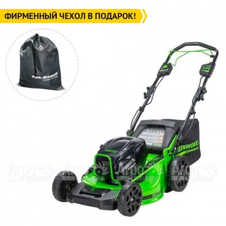 Газонокосилка аккумуляторная GreenWorks GC82HPLM51 (без аккумулятора и зарядного устройства)  в Ростове-на-Дону