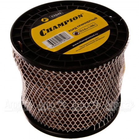Корд триммерный Champion Magic 3.0мм, 168м (витой квадрат)+нож  в Ростове-на-Дону