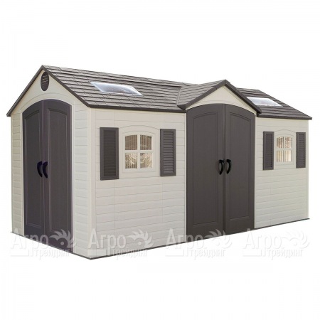 Пластиковый сарай LifeTime 15х8 DD  в Ростове-на-Дону