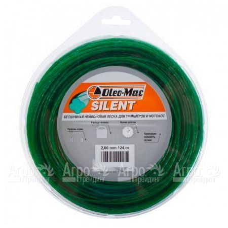 Леска 2.0 мм 126 м Black Titanium Twist для триммеров Oleo-Mac  в Ростове-на-Дону