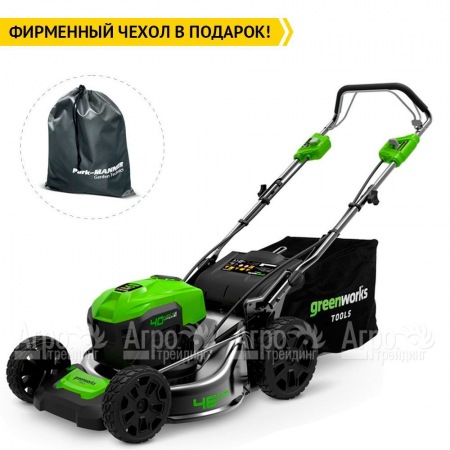 Газонокосилка аккумуляторная GreenWorks GD40LM46SPK4 в Ростове-на-Дону