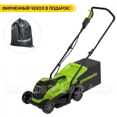 Газонокосилка аккумуляторная GreenWorks GD24LM33K2  в Ростове-на-Дону