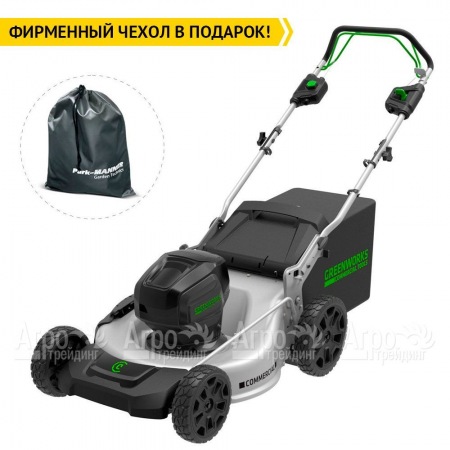Газонокосилка аккумуляторная GreenWorks GC82LM51SPK5 в Ростове-на-Дону