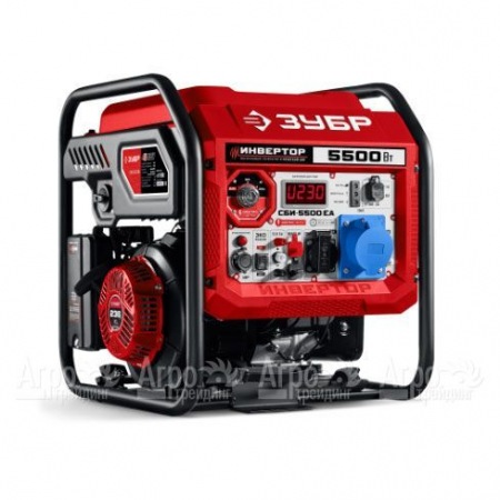 Бензогенератор инверторный Зубр СБИ-5500ЕА 5 кВт в Ростове-на-Дону