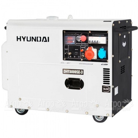 Дизельгенератор Hyundai DHY 8000SE-3 5,5 кВт в Ростове-на-Дону