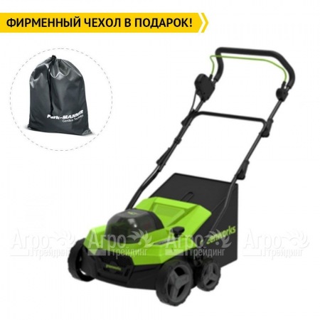 Аккумуляторный вертикуттер GreenWorks GD40SC38IIK4  в Ростове-на-Дону