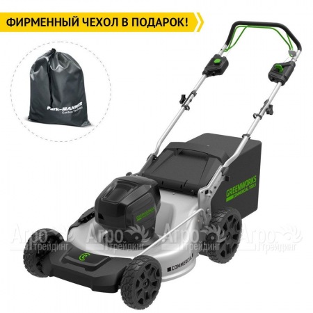 Газонокосилка аккумуляторная GreenWorks GC82LM51SP (без батареи и зарядного устройства) в Ростове-на-Дону