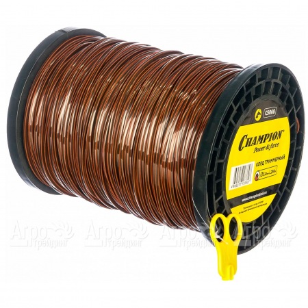 Корд триммерный Champion Nylplus Square 3.0мм, 236м (квадрат)+нож  в Ростове-на-Дону