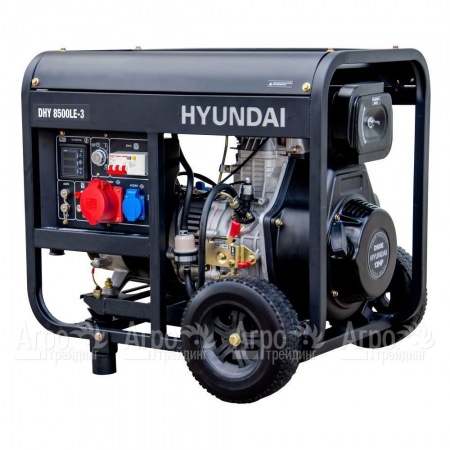 Дизельгенератор Hyundai DHY 8500LE-3 6.5 кВт в Ростове-на-Дону