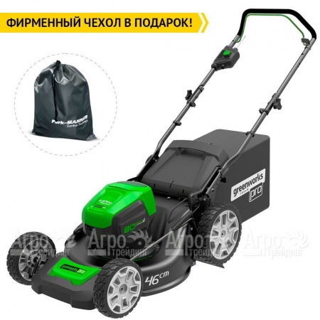 Газонокосилка аккумуляторная GreenWorks GD80LM46K4  в Ростове-на-Дону