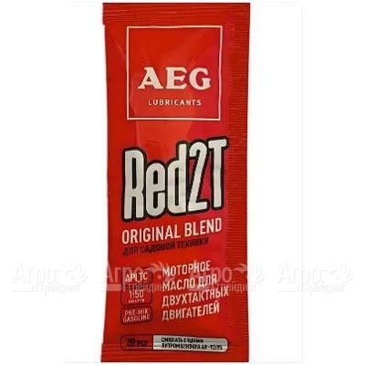 Масло минеральное AEG RED 2T Original blend API TC 20 мл для 2-х тактных двигателей в Ростове-на-Дону